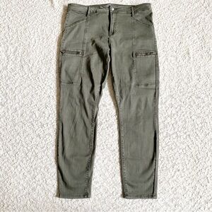 Pistola Hannah Cargo Skinny Pant, Eden Green 32